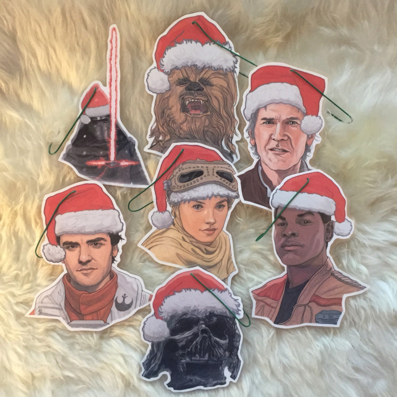 THE Force Awakens STAR WARS Christmas card