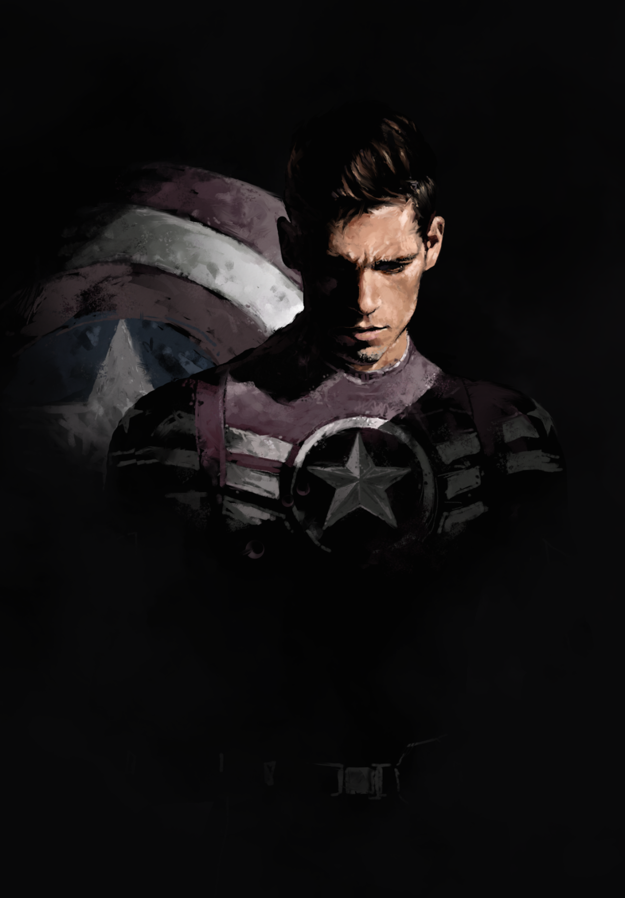 Captain America by Dave Seguin