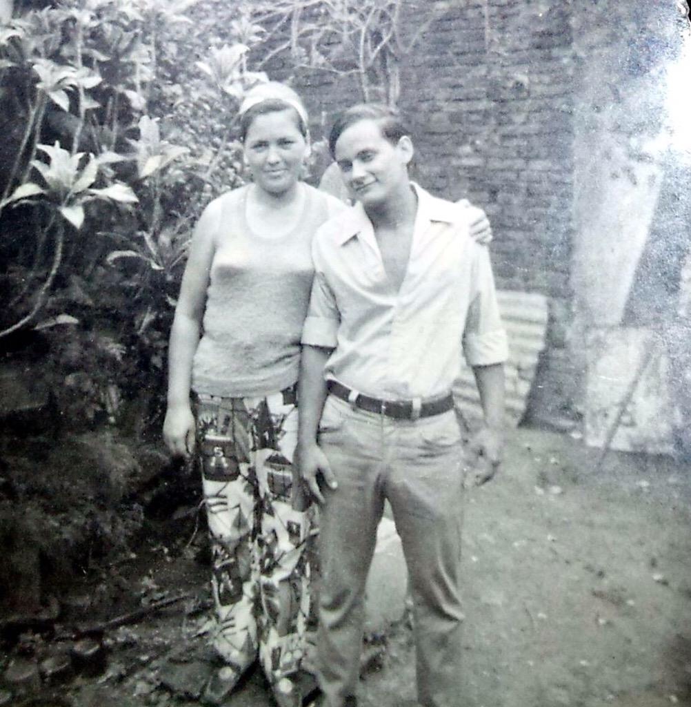 Edmundo Sosa, muerto en el ataque montonero al Regimiento de Formosa el 5/10/1975, junto a su mamá Catalina.