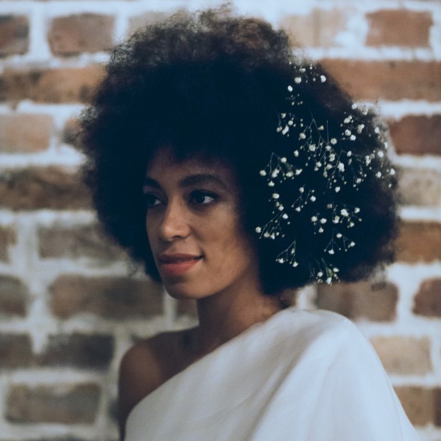 solangesolo:

“Dreaming of these flowers my sister put in my hair at dinner. One by one they bloomed in my afro, and stayed there until I danced them away..” - Solange
