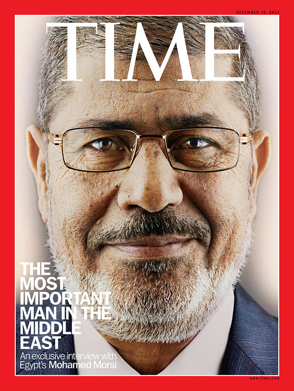 This TIME magazine cover in 2012 depicts Mohamed Morsi.. editors chose his mug and said he is the most important man in the Middle East..Today Morsi, an ousted president of Egypt, is in the news again..From the ASSOCIATED PRESS:An Egyptian court on Saturday sentenced ousted President Mohammed Morsi to death over his part in a mass prison break that took place during the 2011 uprising that toppled Hosni Mubarak.As is customary in passing capital punishment, Judge Shaaban el-Shami referred his death sentence on Morsi and others to the nation&rsquo;s top Muslim theologian, or mufti, for his non-binding opinion. He set June 2 for the next hearing.And so it goes.. As history changes..Rising stars collapses..Arab springs turn to winter..And violence flares across the land.