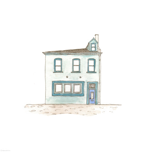 311. Squint Blue House