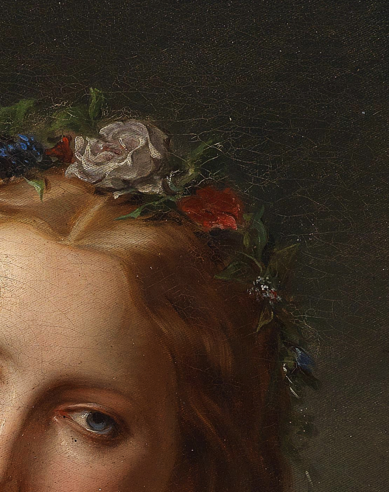 greuze:

Unknown Artist, Daydreaming (Detail), 19th Century
