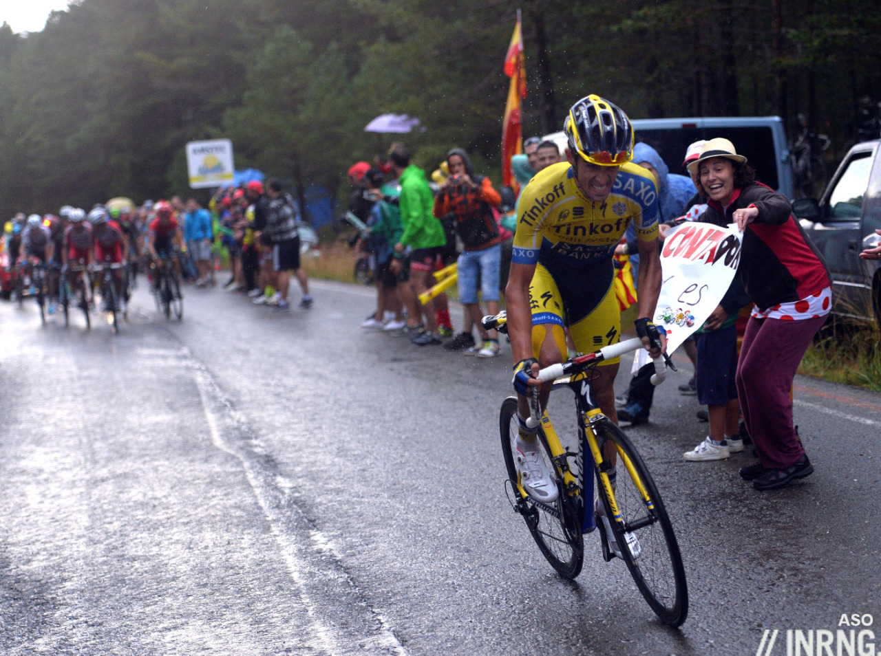Photo: Alberto Contador will win the Giro. Sadly this prediction feels too easy. 