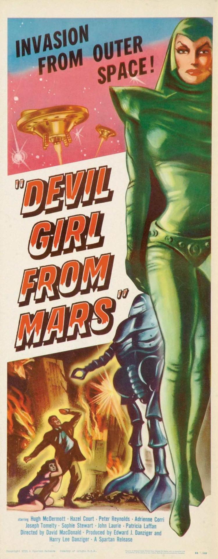 spicyhorror:Devil Girl From Mars 1955