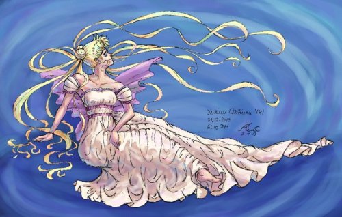 Princess Serenity - Ripples by *artistmage