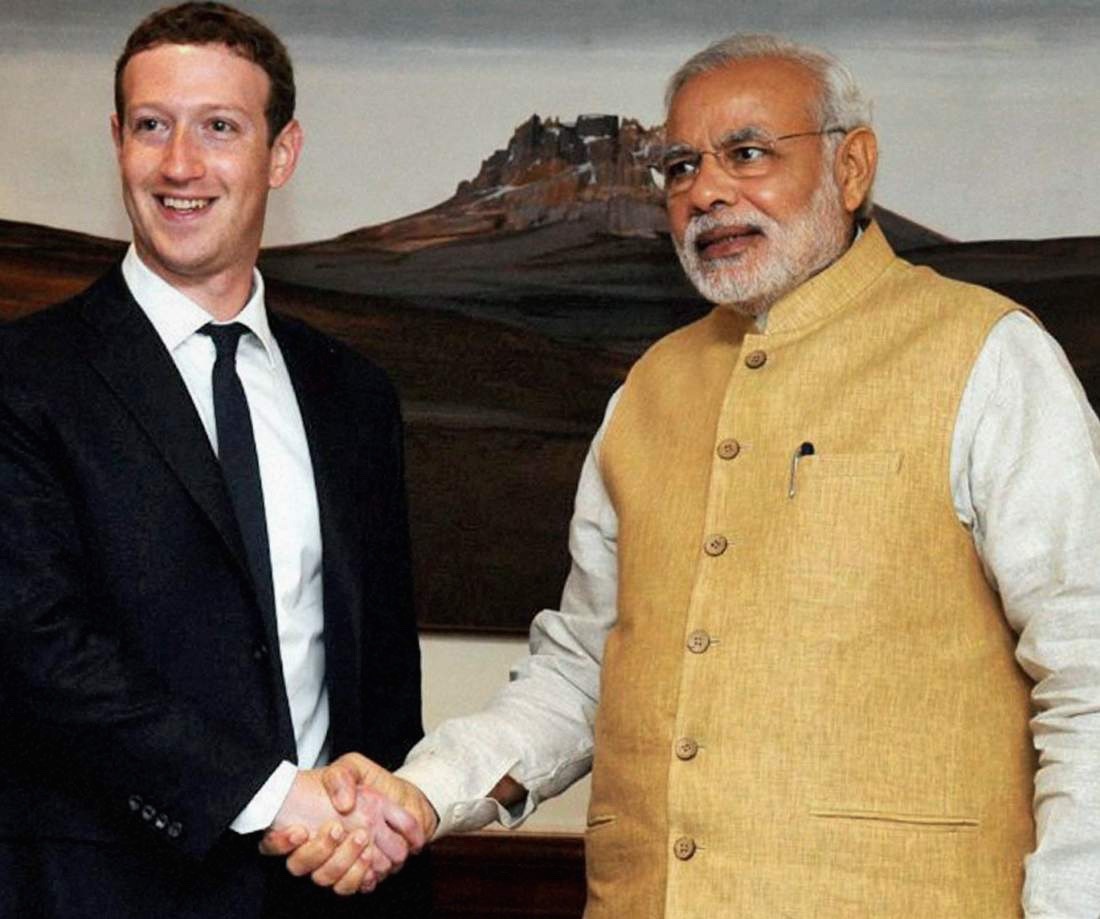 Meet Mark Zuckerberg, CEO of Facebook.On Sep 27, 2015, Zuck is going to be shaking hands with Modi.Zuck, don’t get that blood all over your hands :-(