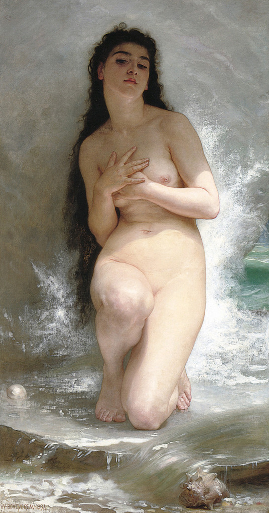 The Pearl by William Bouguereau, 1894