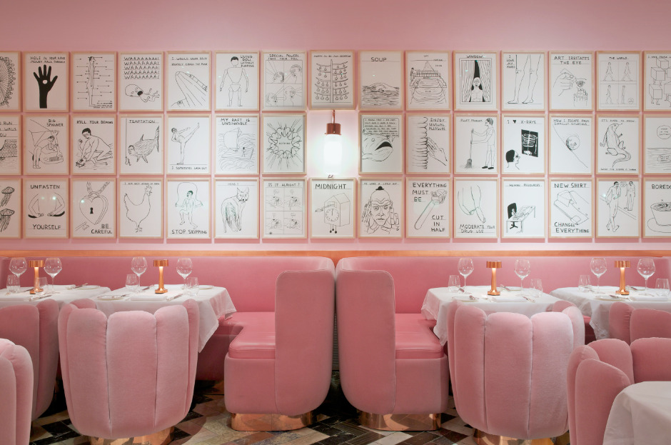 beatpie:

The Gallery Restaurant at Sketch, London. 
