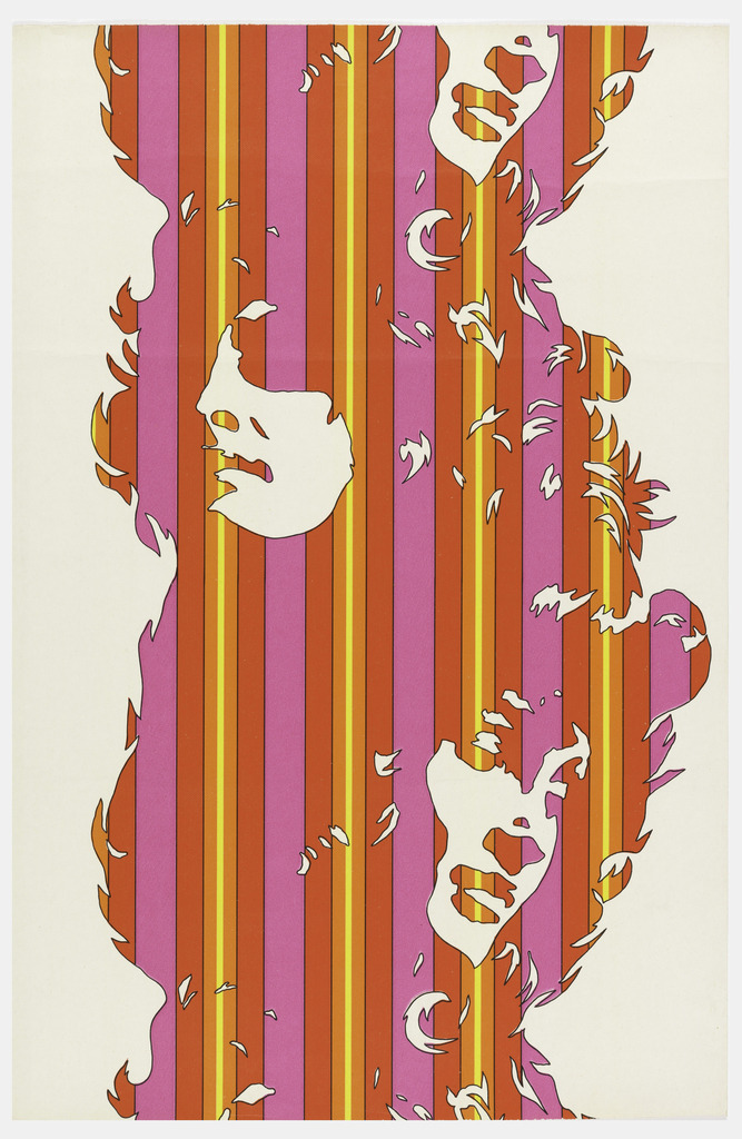 design-is-fine:

Werner Berges, wallpaper Beauty, 1972. Made by Xartwall, Germany. Via Cooper Hewitt
