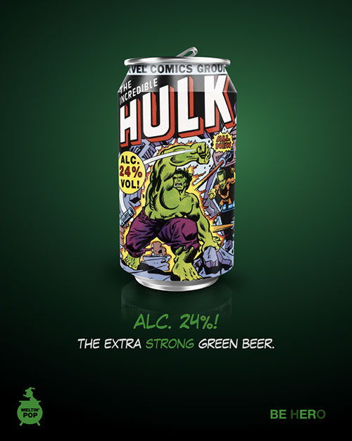 cervejas heróis hulk