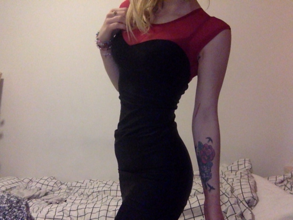zixxie:one of two beautiful american apparel dresses someone bought me from my wishlist, thank you! i love them both!! :-)