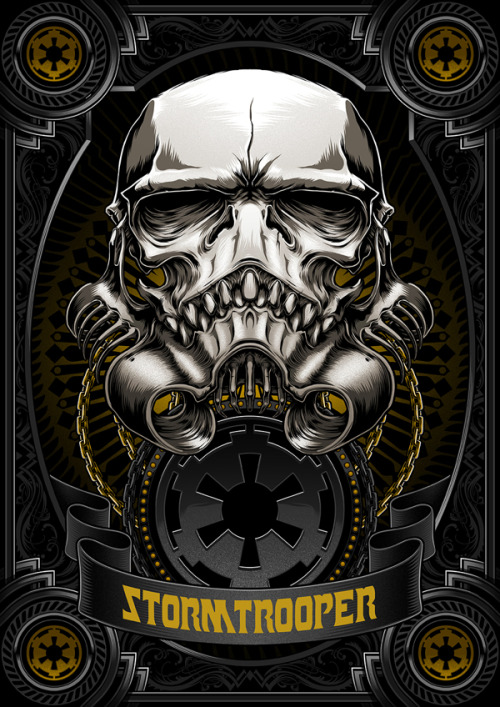 Star Wars posters by freelance graphic designer Blackout Brother (Charles A.P.)
