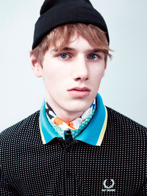 Fred Perry by Raf SimonsLouisPhotographed by Willy VanderperreStyled by Olivier Rizzo