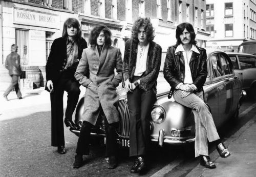 Zeppelin in London, 1968.