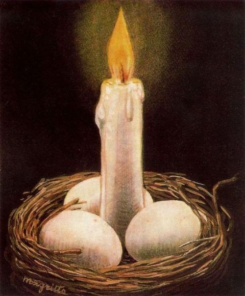 ollebosse:</p>
<p>“The Imaginative Faculty”, 1948, René Magritte.</p>
<p>