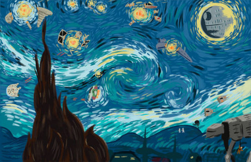 Starry Night by Newbpainter