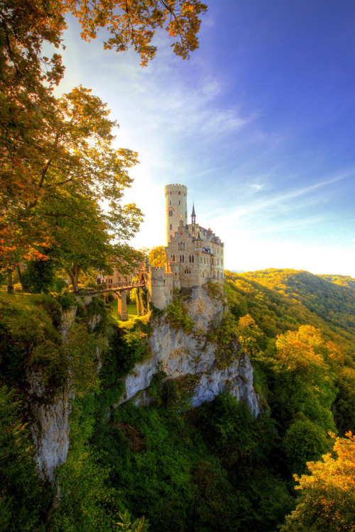 blaqk-wynter:

faeryhearts:
Lichtenstein Castle, by 

Christophe Paquignon.
