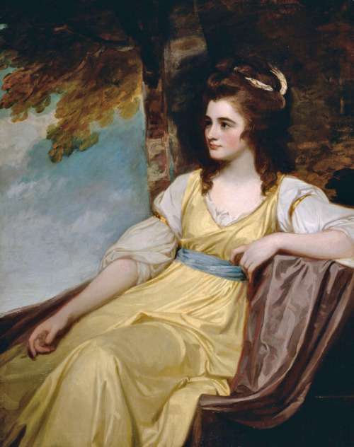 womeninarthistory:The Honorable Charlotte Clive, George Romney