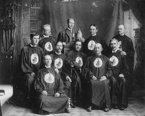 back-then:
The International Concatenated Order of Hoo-Hoo 
1905

More information: http://buff.ly/1ZNu3tM
