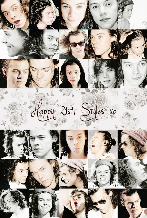 Happy 21st birthday, Harry Styles! ✌