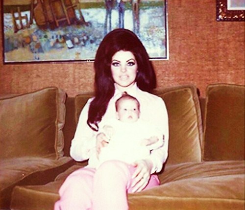 The way Elvis liked me." - Priscilla Presley. A photo shoot by Blue ...