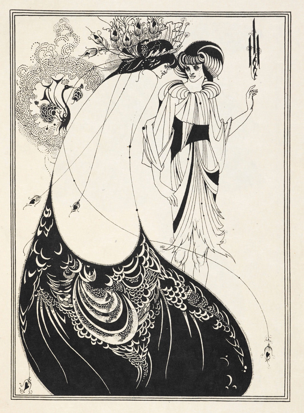 musikgiggles:

Oscar Wilde’s Play Salome Illustrated by Aubrey Beardsley in a Striking Modern Aesthetic (1894)
