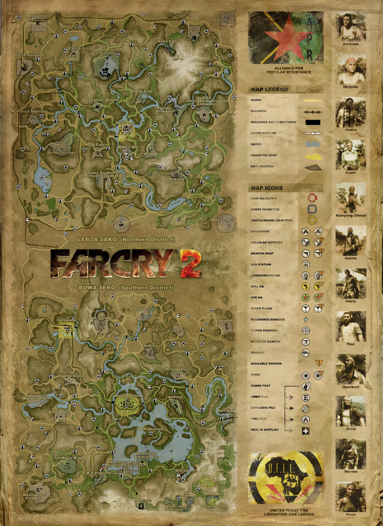 Suggestion: Far Cry 2 style map : r/joinsquad