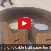 Shape-shifting paper furniture [VIDEO]