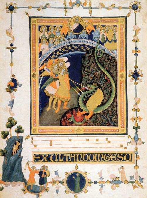 PACINO DI BONAGUIDALaudario of the Compagnia di Sant'Agnese1320sTempera and gold on parchment, 438 x 322 mmBritish Library, London