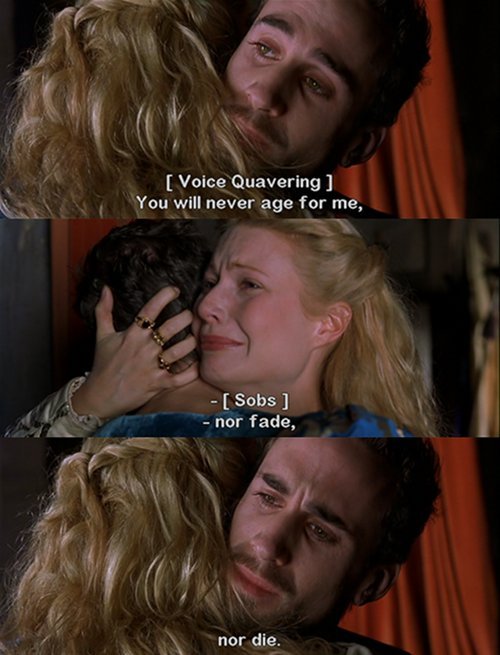 oldfilmsflicker:

Shakespeare In Love, 1998 (dir. John Madden)
