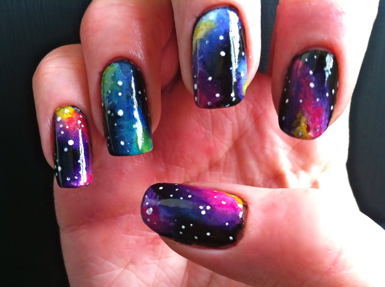 Isobel Does Nails — Galaxy Nails: Tutorial here