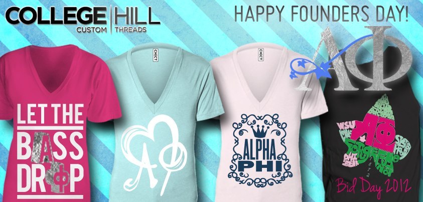 still celebrating alpha phi founder’s day with these FAB Designs ...