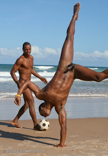 Handstand and soccer.