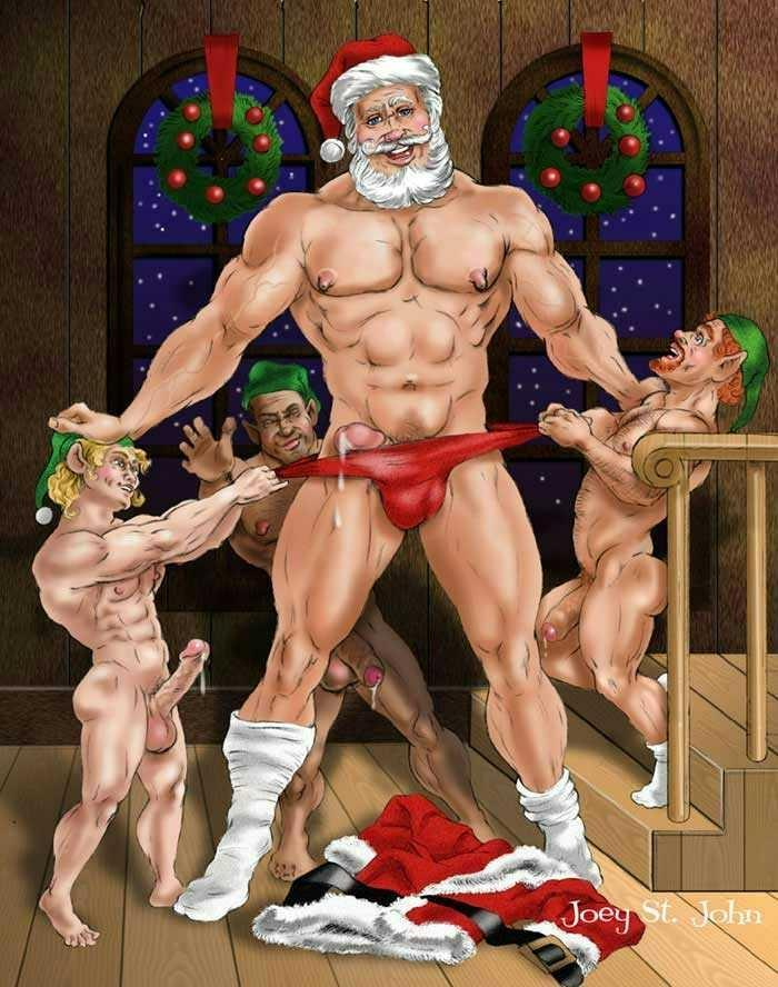 Gay porn christmas lights