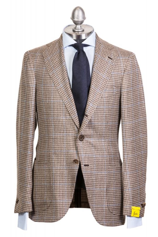 Gabo Napoli brown wool sport coat