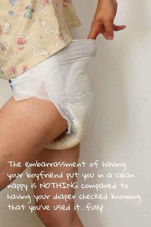 Girl diaper punishment captions