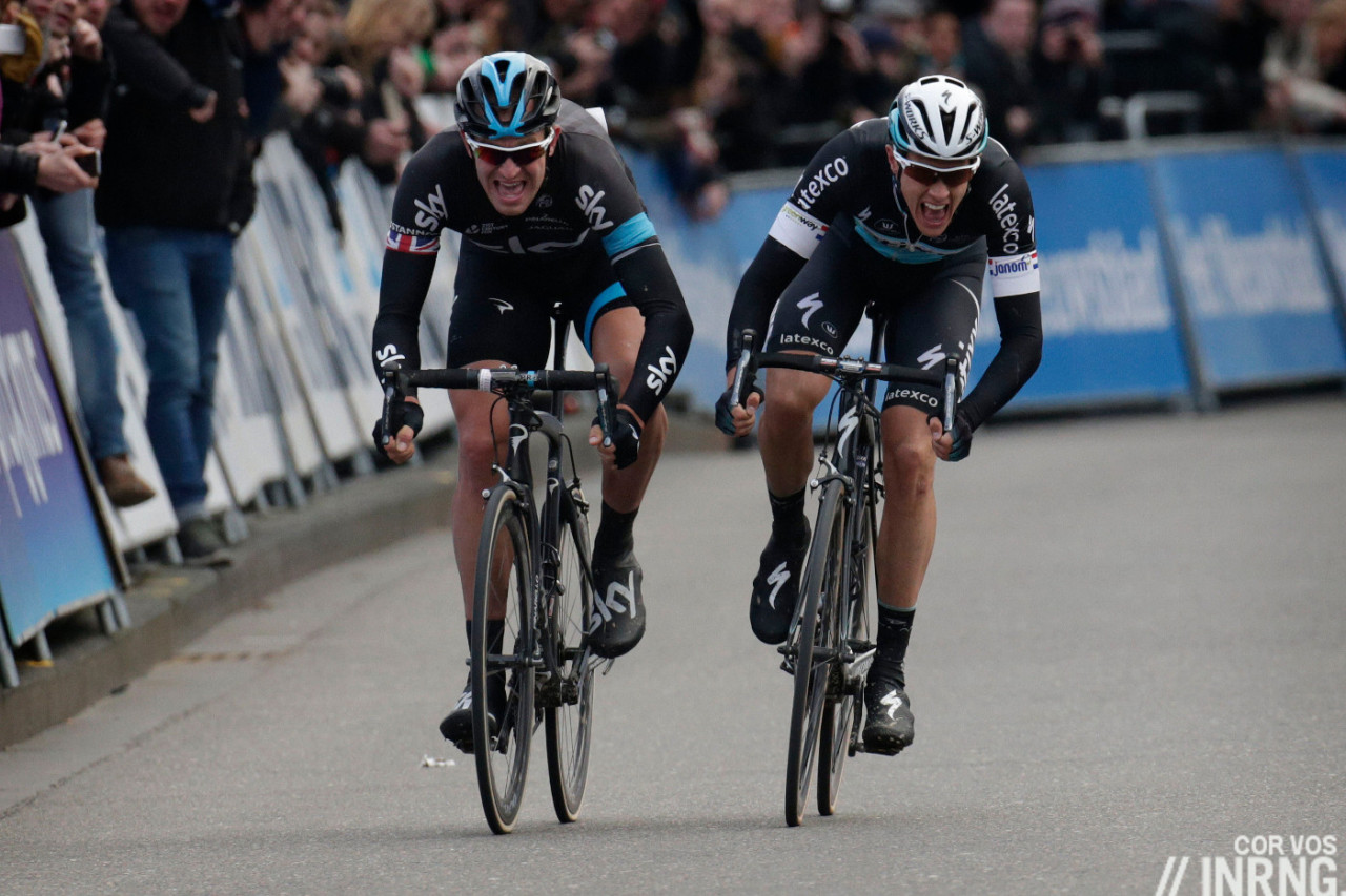 Photo: Stannard’s win makes him the ninth rider to win back-to-back Omloops. 