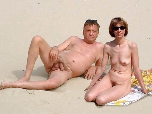 Naked mature couples playing