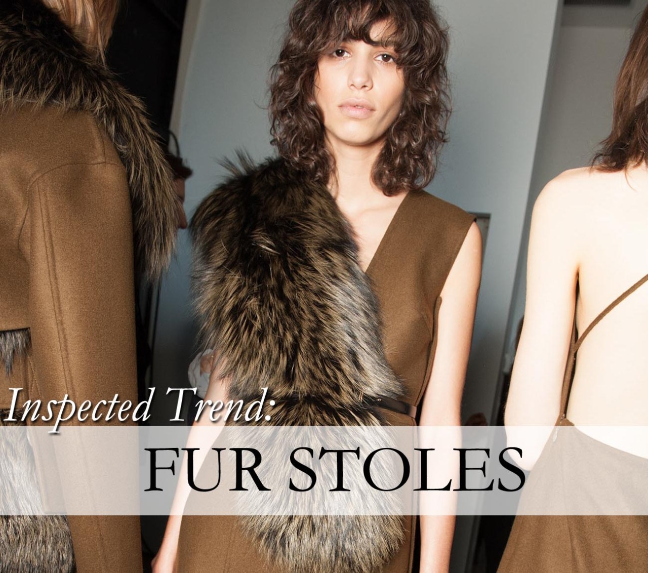 Inspected Trend: Fur Stoles from the Fall/Winter 2015 Shows