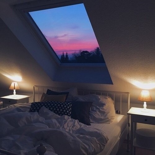 sunset tumblr room bedroom decor room-decor-for-teens •