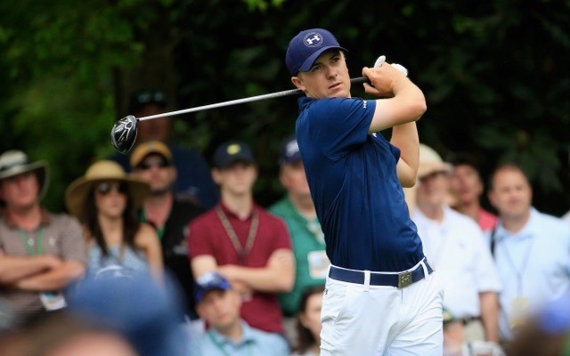 Jordan Spieth wins his first green jacket. (Getty Images)