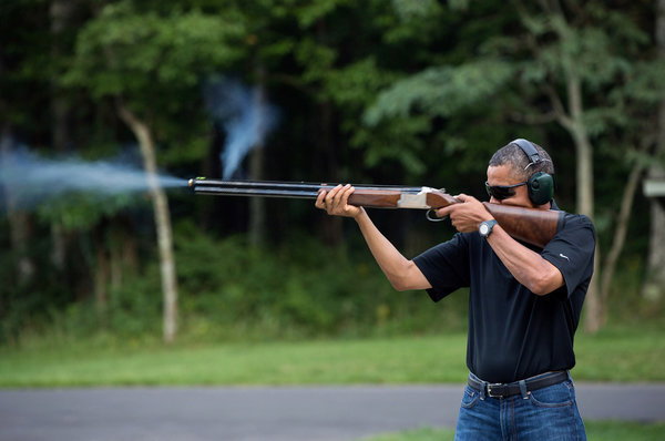 (via White House Offers Evidence of Obama’s Shooting Hobby - NYTimes.com) whoa. now this is interesting…