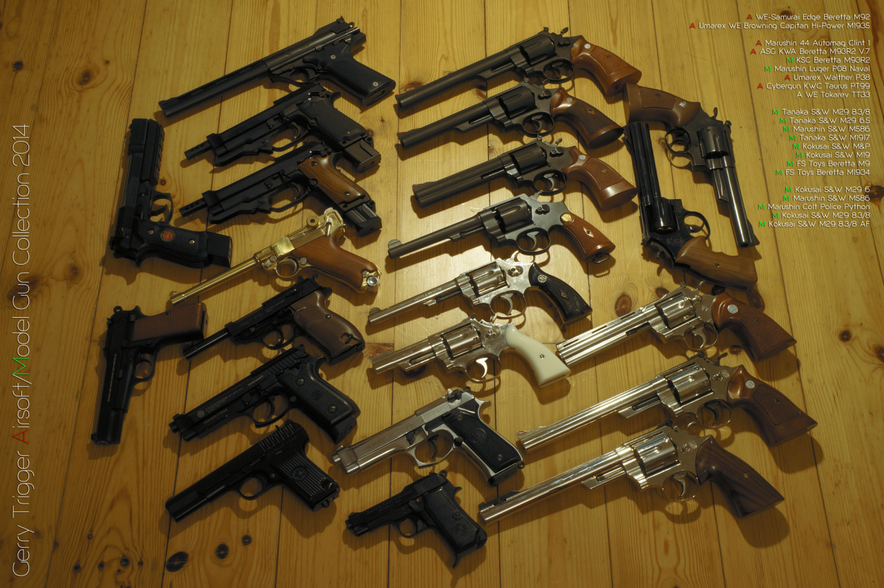 Current collection (WARNING: includes Airsoft guns) Tumblr_n1410xpLhu1rpidqno3_1280