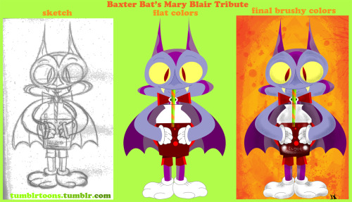 tumblrtoons: Day 25 #inktober!  Baxter Batrick Super Post. 1st image is also the 1st page in a brand new unintentionally Black Lodge inspired David Lynch-ish sketchbook I recently bought. 2nd image is process shots of my Mary Blair tribute piece which ran on Comics Alliance. You can find it here: http://comicsalliance.com/birthday-tribute-mary-blair/ And last but not least, is the Baxter Animated Gif, and I’m proud to announce that I’m working on an animated short based on the Gif and the reaction it received online! Did you know Kelly Osbourne LOVES Baxter? It’s true! you should too! Read about it here: http://tumblrtoons.tumblr.com/post/94094272187/this-is-a-long-read-but-tough-luck-its-my   -Jeaux http://tumblrtoons.tumblr.com/tagged/inktober 
