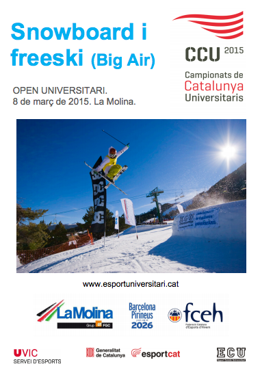 CCU Campionat de Catalunya Universitaris 2015