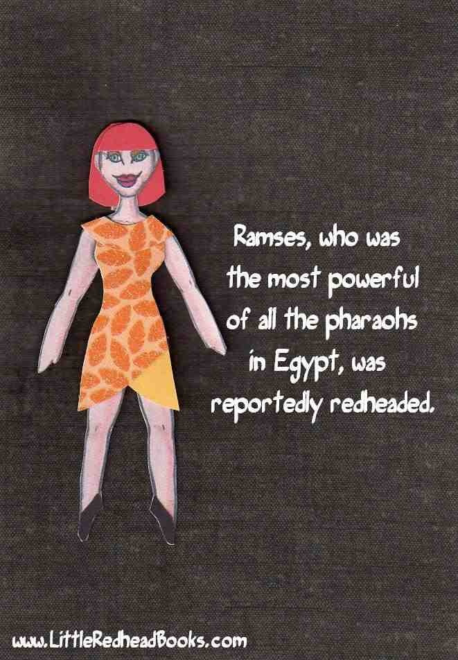 ginger-with-attitude:

http://www.littleredheadbooks.com/

Also, Ramses has a killer dress!