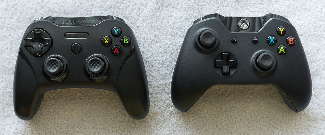 SteelSeries Stratus XL MFi Controller Xbox One comparison AfterPad review