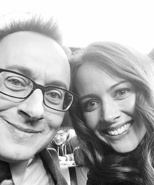 Michael Emerson and Amy Acker from Person Of Interest