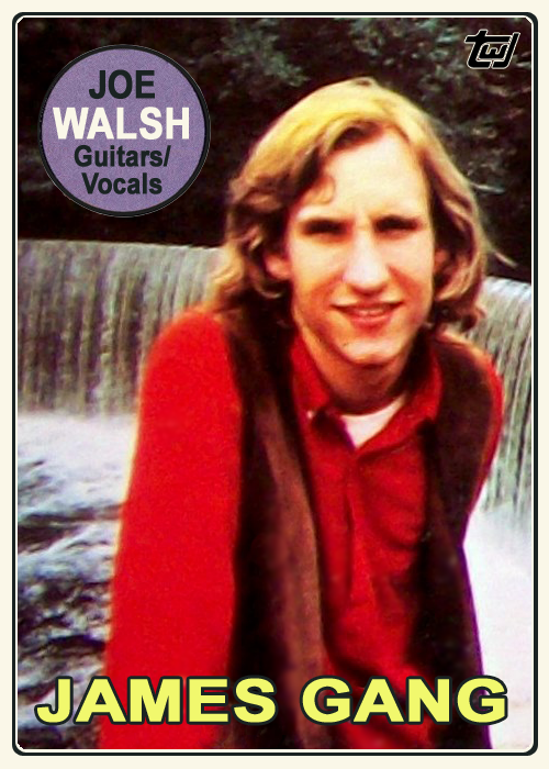 1969 Topps Joe Walsh James Gang